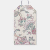 Étiquettes-cadeau Merci de graduation du modèle floral (Dos)