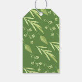 Étiquettes-cadeau Merci de Mariage de  fleuri (Dos)