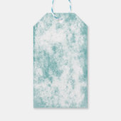 Étiquettes-cadeau Merci de mariage tropical Palm Tree Beach (Dos)