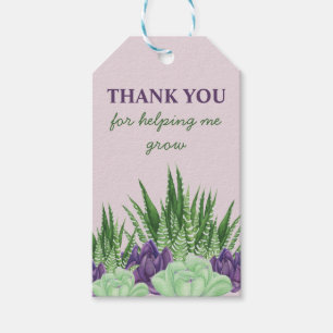 Étiquettes-cadeau Merci de m'avoir aidé à grandir Enseignant