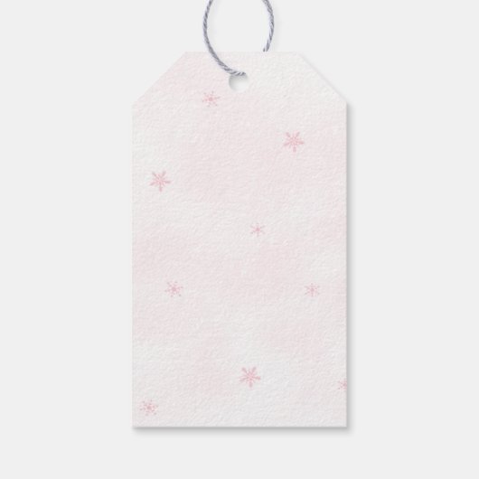 Étiquettes-cadeau Merci de Noël de Nutcracker (Dos)