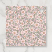 Étiquettes Cadeau Merci de Pâques de printemps doux (Dos)