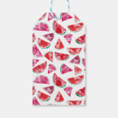 Étiquettes-cadeau Merci de pastèque personnalisé (Dos)