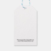 Étiquettes-cadeau Merci d'entreprise de code QR (Dos)