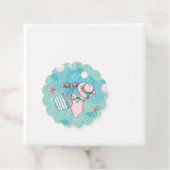 Étiquettes Cadeau Merci d'été fête d'anniversaire (En situation)