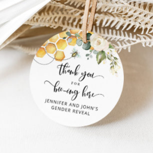 Étiquettes Cadeau Merci d'être ici