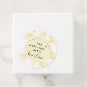 Étiquettes Cadeau Merci d'être ici bumble bee (En situation)