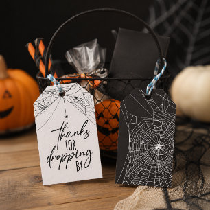 Étiquettes-cadeau Merci d'être passé pour Halloween