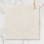 Étiquettes Cadeau Merci du Baby shower Boho (Dos)