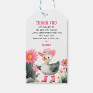 Étiquettes-cadeau Merci du parti Anniversaire de enfant occidental S