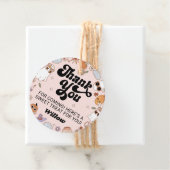 Étiquettes Cadeau Merci du parti Halloween super Ghost (En situation)