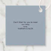 Étiquettes Cadeau Merci Garçons Vêtements Favoriser (Dos)