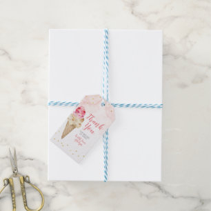 Étiquettes-cadeau Merci glace Fête des mariées Favoriser
