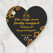 Étiquettes Cadeau Merci mariage (Devant)