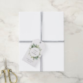 Étiquettes-cadeau Merci Mariage Eucalyptus Green Folift Ta (Avec de la ficelle)