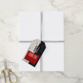 Étiquettes-cadeau Merci Mariage Monogramme moderne (Avec de la ficelle)