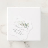 Étiquettes Cadeau Merci Mariage romantique élégant (En situation)