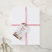 Étiquettes-cadeau Merci Mariage Rose Mistletoe Manor (Avec de la ficelle)