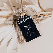 Étiquettes-cadeau Merci Mariage Rustique