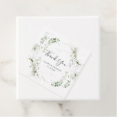 Étiquettes Cadeau Merci Mariage Verdure Et Croquis (En situation)