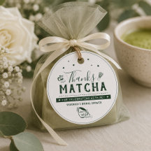 Merci Matcha Remerciements Enterrement de Vie de J