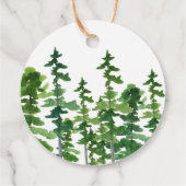 Étiquettes Cadeau Merci mignonne Mama bébé ours (Dos)