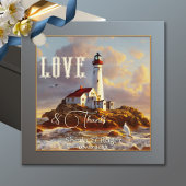 Étiquettes Cadeau Merci  nautique phare Mariage