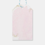 Étiquettes-cadeau Merci Papillon Fluttering Par Fille Anniversaire (Dos)