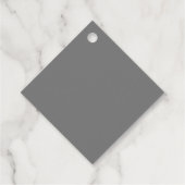 Étiquettes Cadeau Merci Pet aimante Gold Argent Empreinte de patte (Dos)