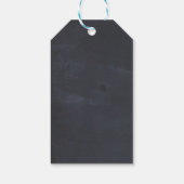 Étiquettes-cadeau Merci photo de la Tour Eiffel (Dos)