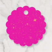 Étiquettes Cadeau Merci Pink Doll Anniversaire, Rollerblade (Dos)