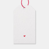 Étiquettes-cadeau Merci pour célébrer avec nous, Mariage (Dos)