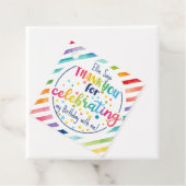 Étiquettes Cadeau Merci pour fêter avec moi Favor Tags (En situation)