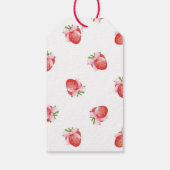 Étiquettes-cadeau Merci pour le premier anniversaire de la baie de f (Dos)