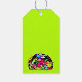 Étiquettes-cadeau Merci Pour Le Thème Des Aliens De L'Espace Extérie (Dos)