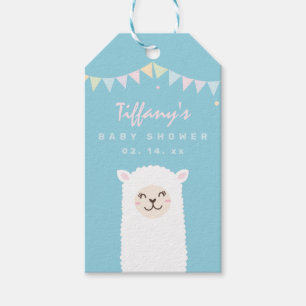 Étiquettes-cadeau Merci Pour Venir Baby shower Llama Momma Cute