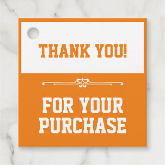 Étiquettes Cadeau Merci pour votre achat