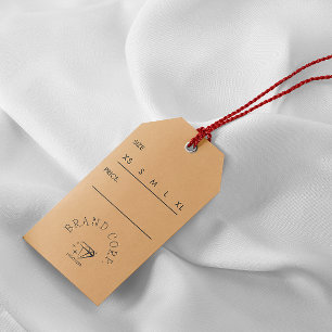 Étiquettes-cadeau Merci Pour Votre Achat Vêtements Hang Balise