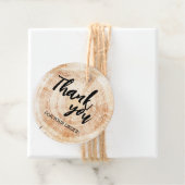 Étiquettes Cadeau Merci pour votre commande site professionnel code (En situation)