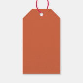 Étiquettes-cadeau Merci Pour Vous Merci D'Action De Grâce (Dos)