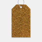 Étiquettes-cadeau Merci promotionnel client Gold Lingerie (Dos)