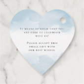 Étiquettes Cadeau Merci Swash Names mariage bleu clair (Dos)