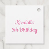 Étiquettes Cadeau merci un tas de trous (Dos)