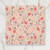 Étiquettes Cadeau Merci Y'all Cowboy Boot & Bouquet Baby shower (Dos)