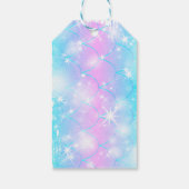 Étiquettes-cadeau Mermaid Anniversaire Merci classique (Dos)
