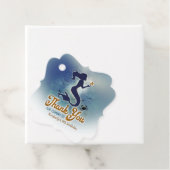 Étiquettes Cadeau Mermaid Merci fête d'anniversaire (En situation)