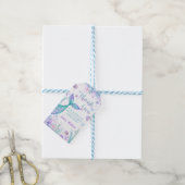 Étiquettes-cadeau Mermaid Tail Merci fête d'anniversaire Favoriser (Avec de laficelle)