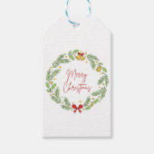 Étiquettes-cadeau Merry Christmas (Devant)