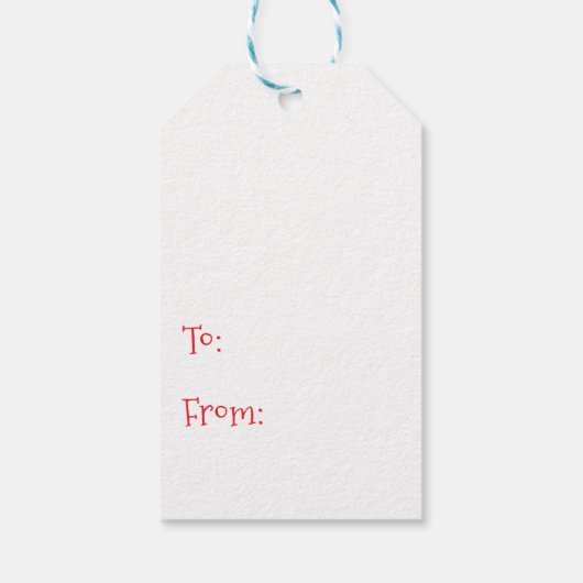 Étiquettes-cadeau Merry Christmas Puppy (Dos)