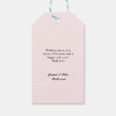 Étiquettes-cadeau Merry Married customer specific photo (Dos)